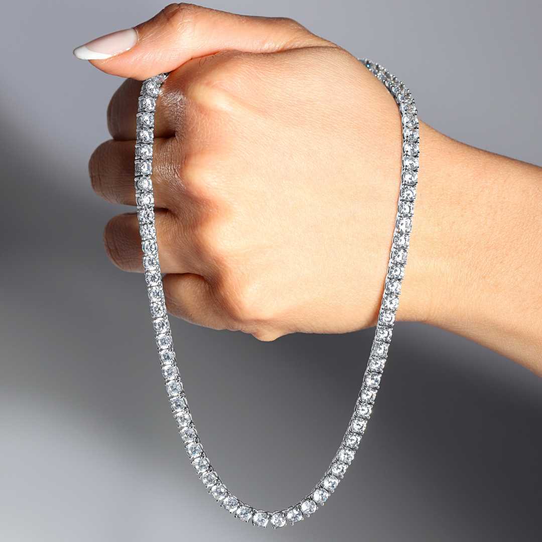 Brilliant Tennis Necklace - 4.8mm