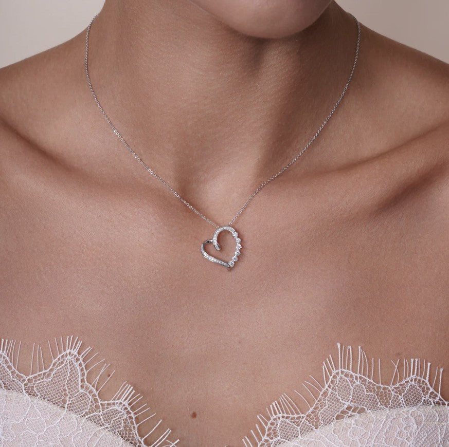Diamond Heart Necklace