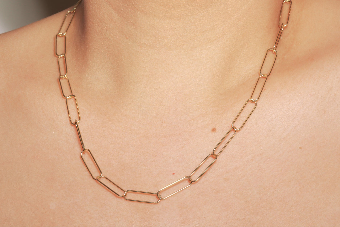 Italian Paper Clip Chain