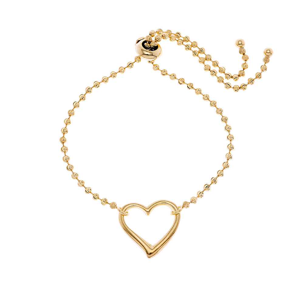 Mystic Heart Charm Bond-of-Friendship Bracelet