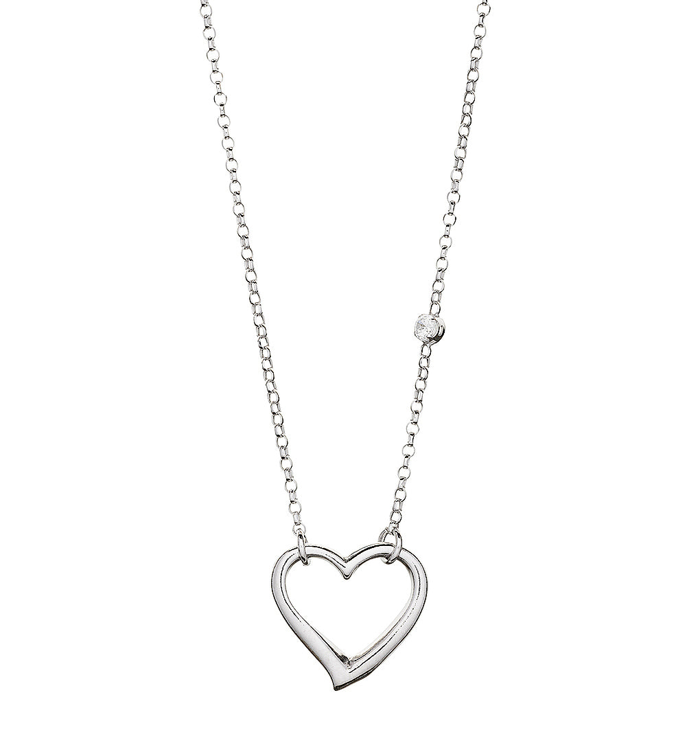 Classic Heart Italian Necklace