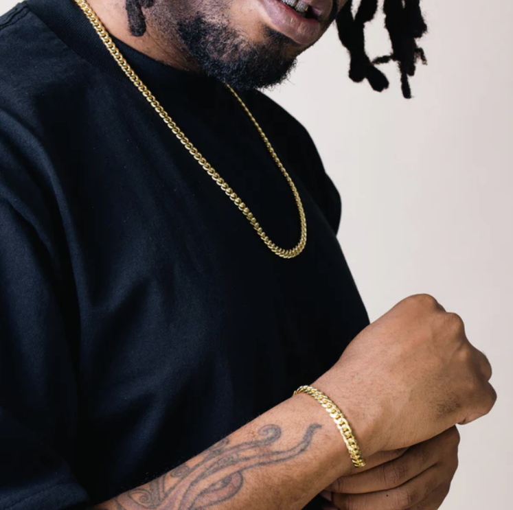 Gold Cuban Link Chain - 6.3mm