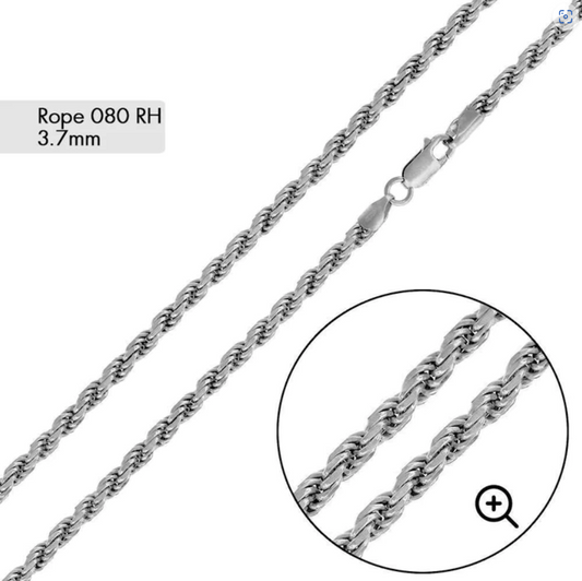 Silver Chain Not Rope Rope Chains – Lilies and Crown