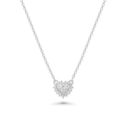 Diamond Dainty Heart Necklace
