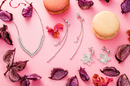 Star-Burst of Happiness Dangle Earrings