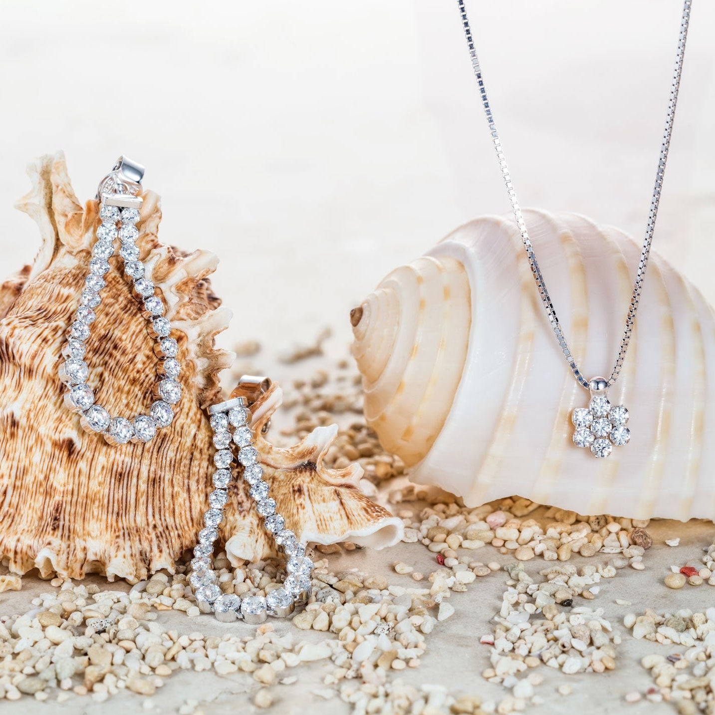 Diamond Shimmer Earrings