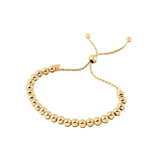 Bead & Ball Lariat Italian Bracelet