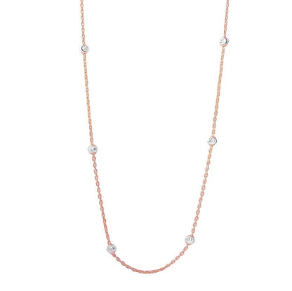 The Gold Beads by the Yard Italian Necklace