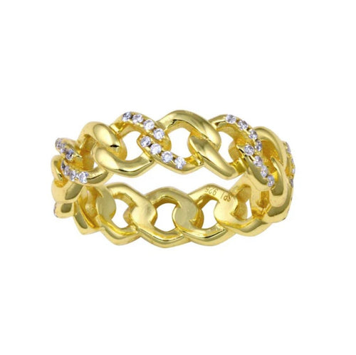 Gold Curb Link Unisex - 5.8mm