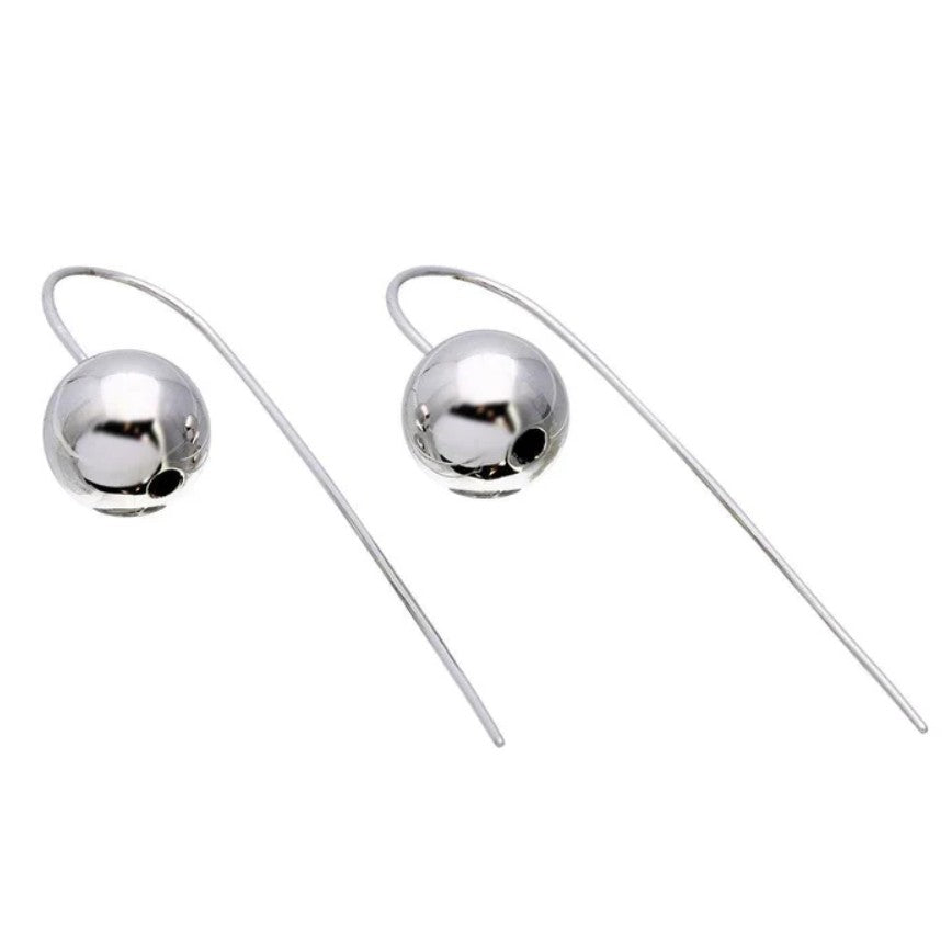 Ball Threader Earrings