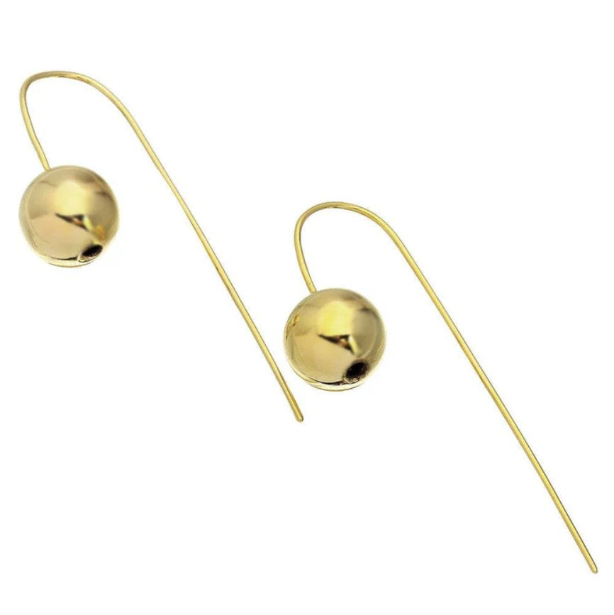 Ball Threader Earrings