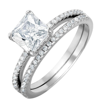Princess Cut Solitaire Ring