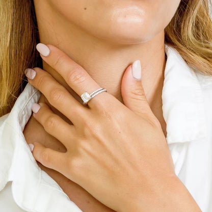 Princess Cut Solitaire Ring