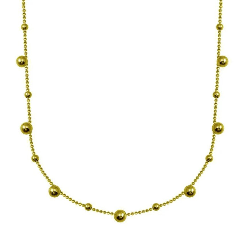 Bead & Ball Necklace