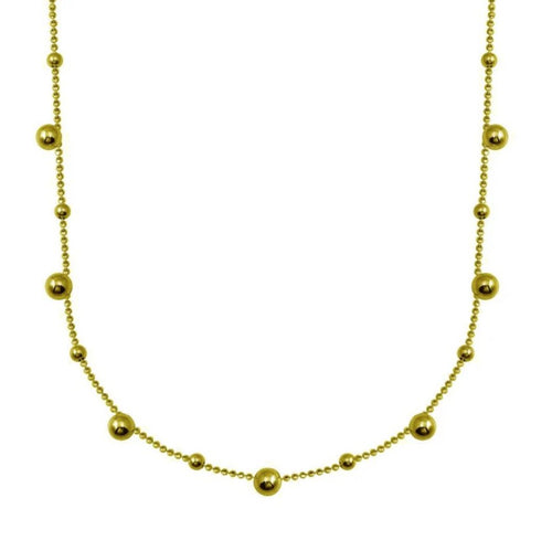 Bead & Ball Necklace