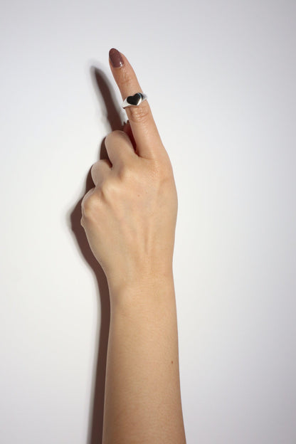 Heart Signet Ring