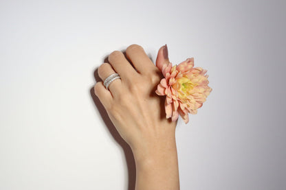 Simulated Diamonds Baguette Band Ring