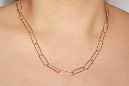 Italian Paper Clip Chain