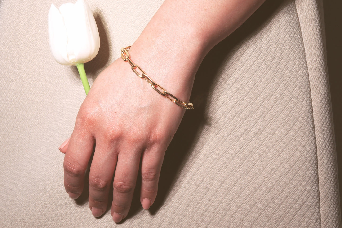 Paperclip Chain Bracelet