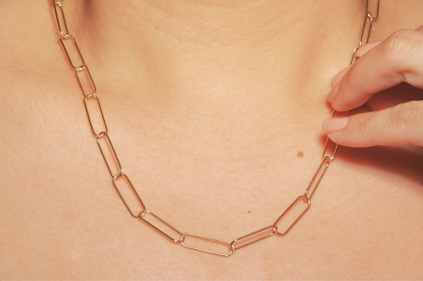 Italian Paper Clip Chain