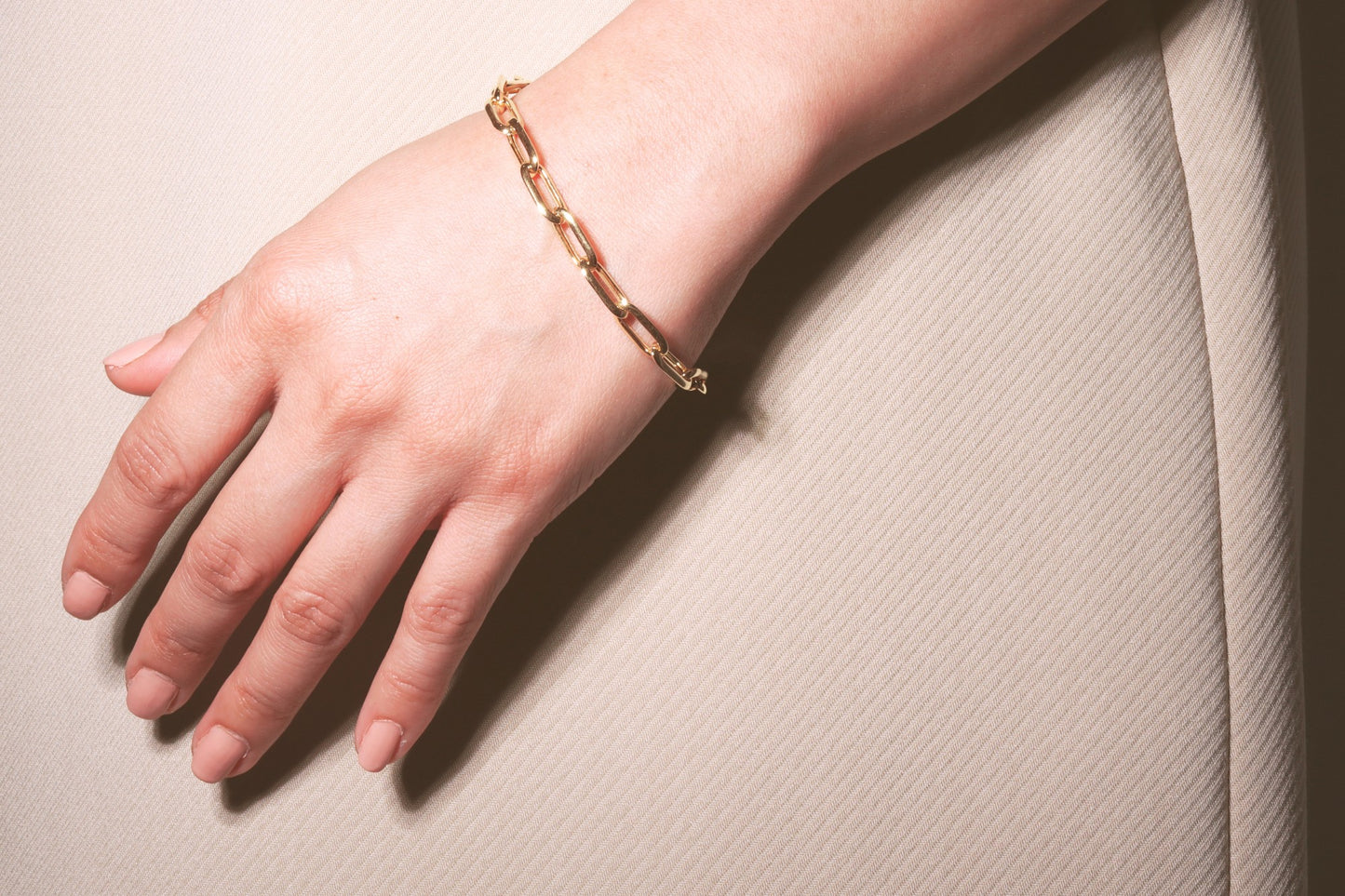 Paperclip Chain Bracelet