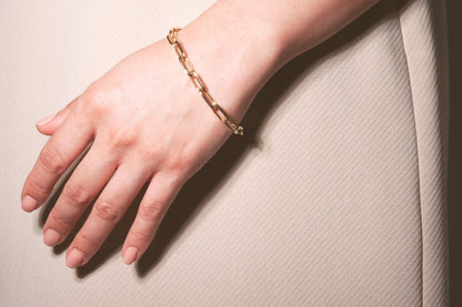 Paperclip Chain Bracelet