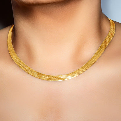 Herringbone Necklace Chain - 5.5mm