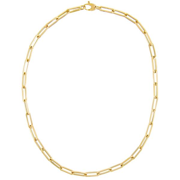 Gold Paperclip Chain Necklace - 2.8mm