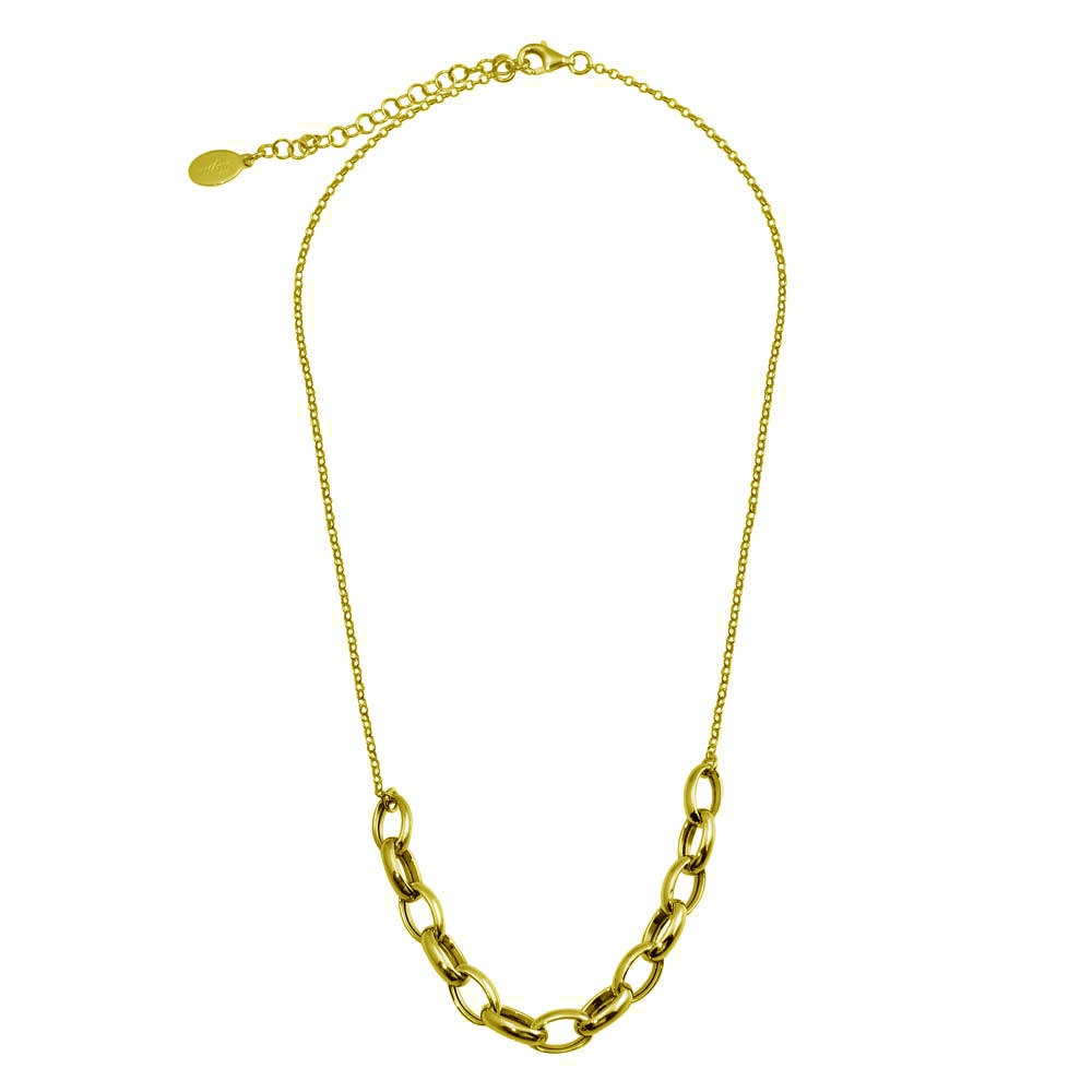 Florentine Chain Link Necklace