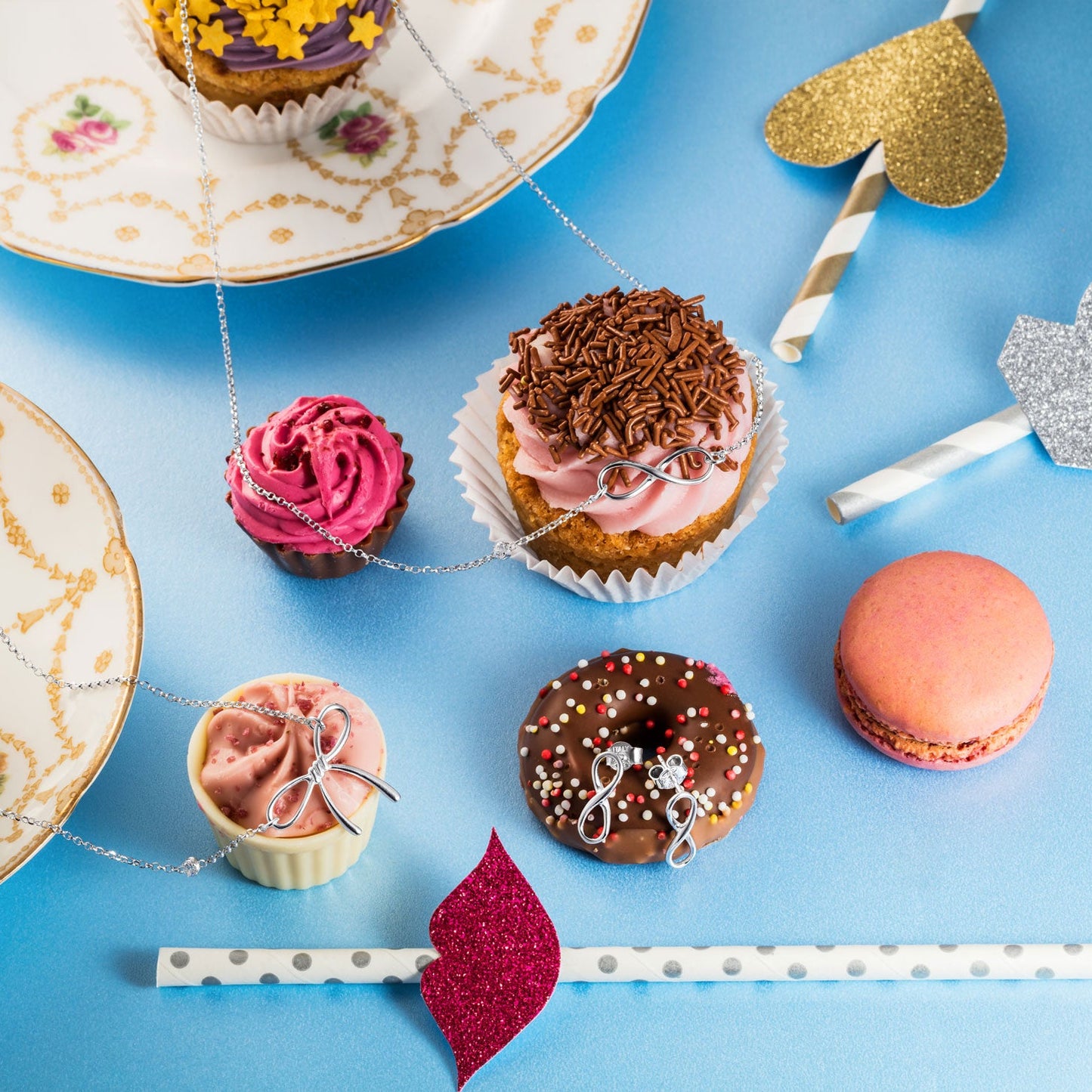 Infinity Loop-of-Luck Necklace