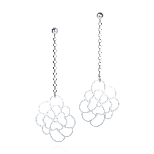 Camellia Earrings, Bracelet & Necklace