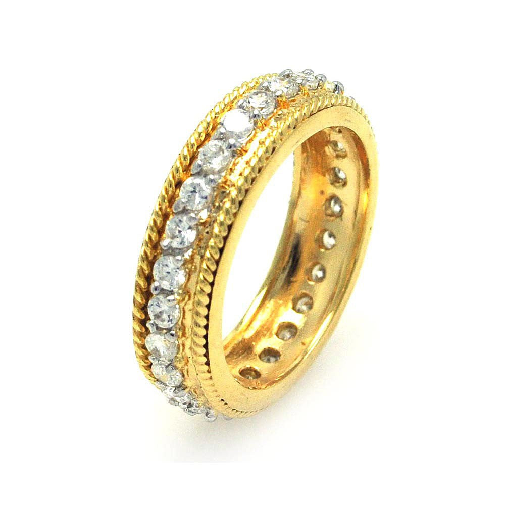 The Braided Rope Eternity Ring – Lilies and Crown