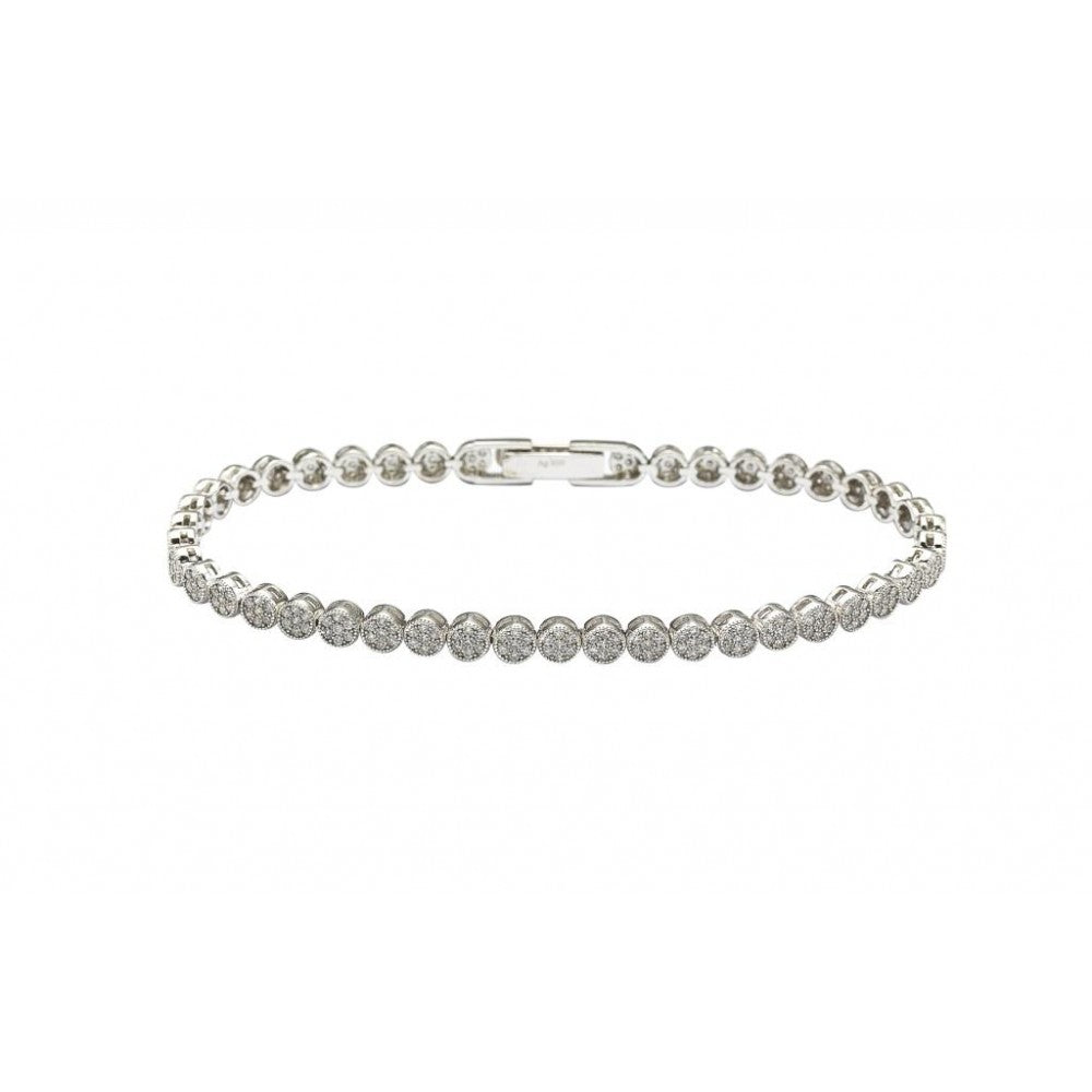 Micro Pavé Tennis Bracelet