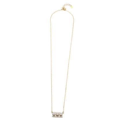 Heritage Pearl-On-A-Bar Necklace