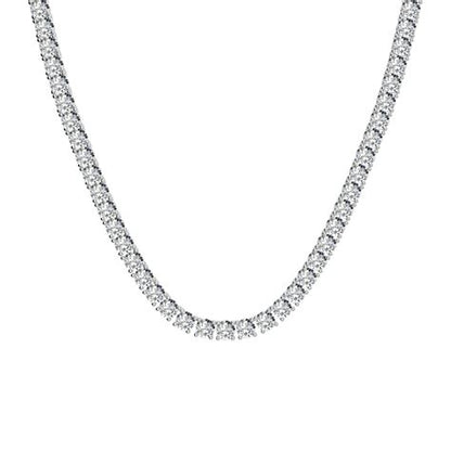 Round Tennis Necklace