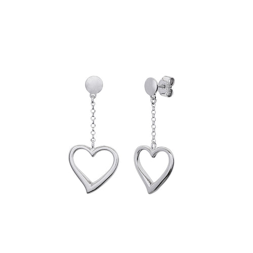 Wanderlust Heart Earrings