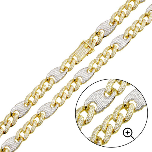 Figaro Mariner Bracelet or Necklace- 14.5mm