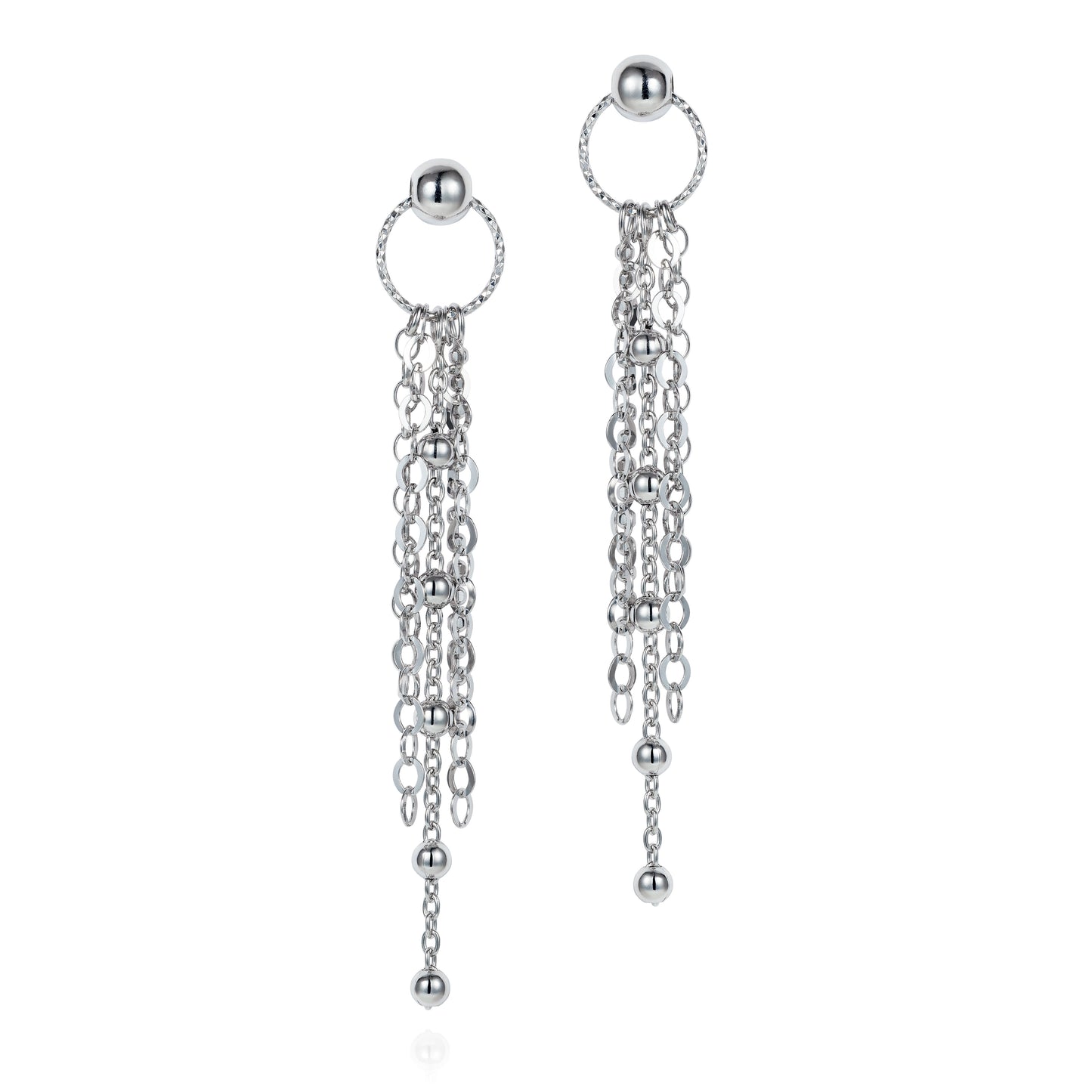 Ray of Hope Chain Dangle Earrings