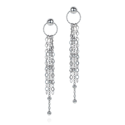 Ray of Hope Chain Dangle Earrings