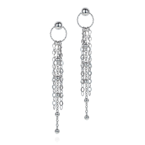 Ray of Hope Chain Dangle Earrings