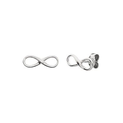 Infinity Loop-of-Luck Stud Earrings