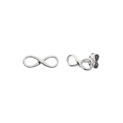 Infinity Loop-of-Luck Stud Earrings