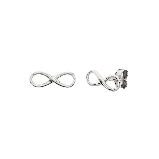 Infinity Loop-of-Luck Stud Earrings