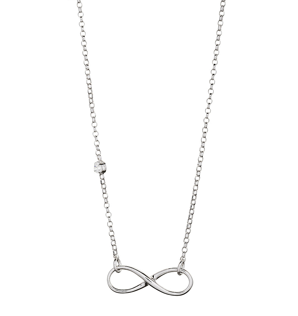 Infinity Loop-of-Luck Necklace