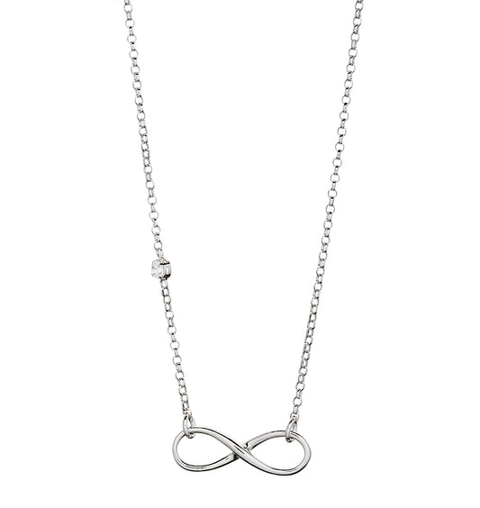 Infinity Loop-of-Luck Necklace