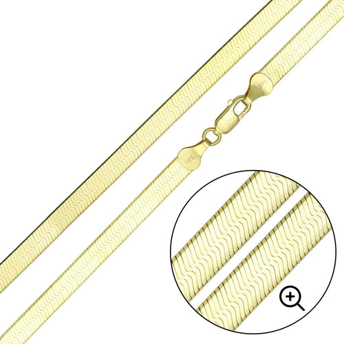 Herringbone Necklace Chain - 3.4mm