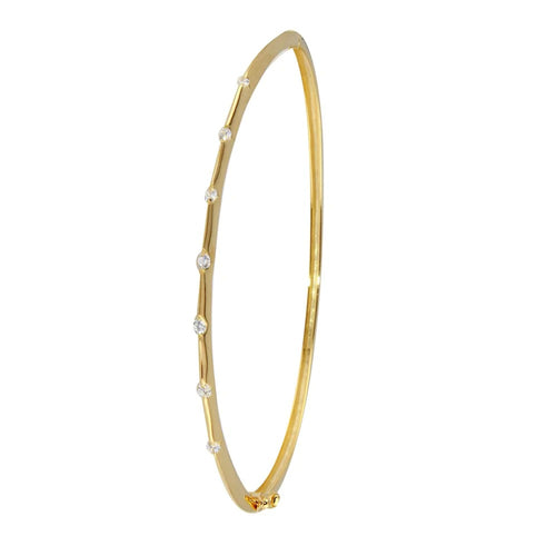 Brilliant Bangle Bracelet