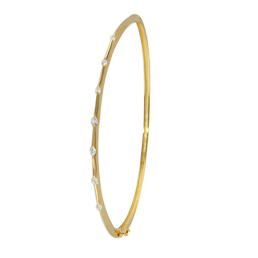 Brilliant Bangle Bracelet