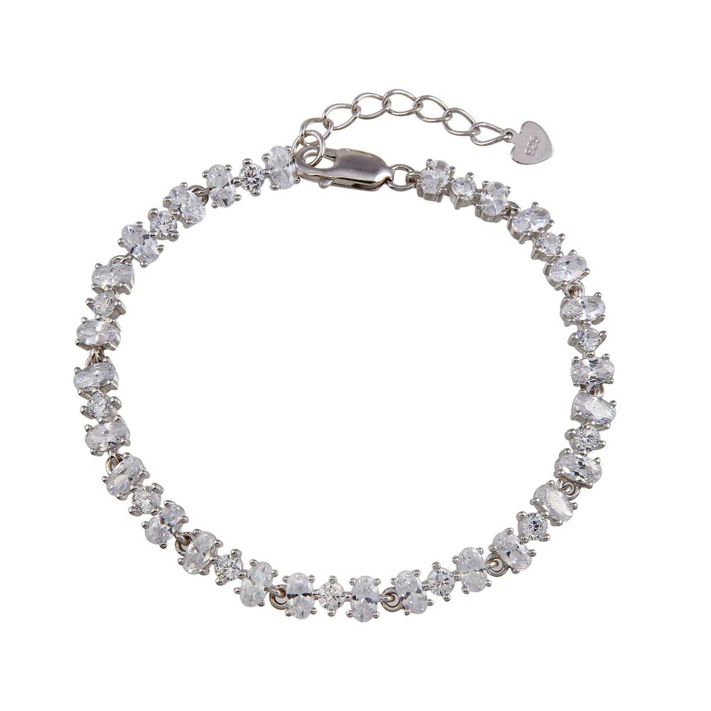 Oval Tennis Bracelet